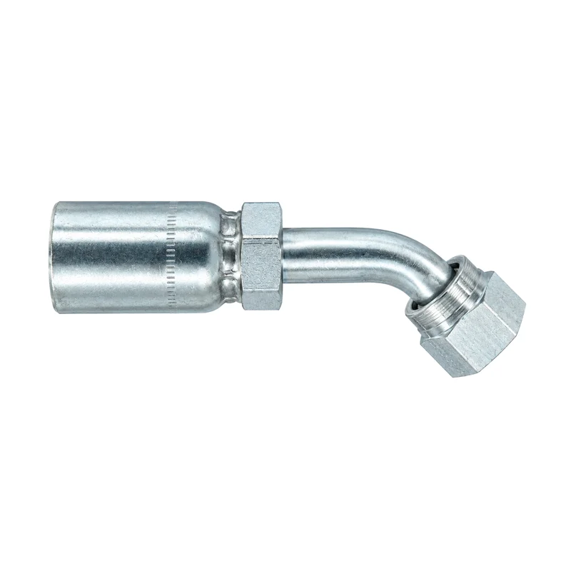 Representative view of ORFS Female Swivel 45° Extra Long Hose End