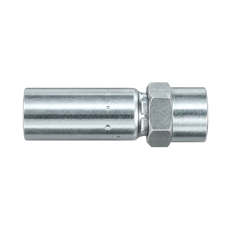 Representative view of Grease Female Fixed 0° Straight Hose End